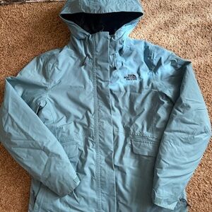 The North Face Blue Insulated Jacket
